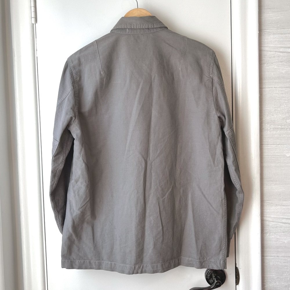 New Norse Projects Kyle Cotton-Linen Jacket Gray - Picture 8 of 15
